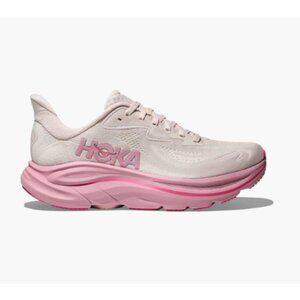 Clifton 10 Road Running Shoes Hoka Women Rose Cream Dried Rose